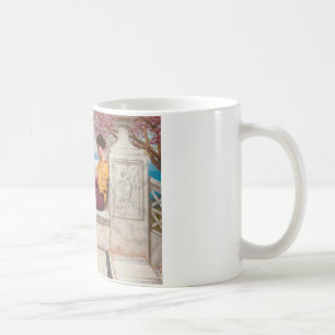 Caneca De Café Godward - sob a flor que pendura no Boug