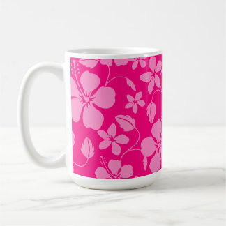 CANECA DE CAFÉ GOIABA ROSA HAWAIIANA HULA (HIBÍSCO)