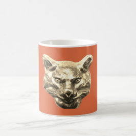 Caneca De Café Golden Cat – Vergoldete Katze Goldener Kater