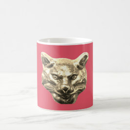 Caneca De Café Golden Cat – Vergoldete Katze Goldener Kater