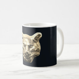 Caneca De Café Golden Cat – Vergoldete Katze Goldener Kater
