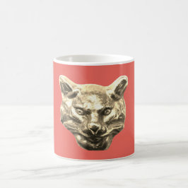 Caneca De Café Golden Cat – Vergoldete Katze Goldener Kater