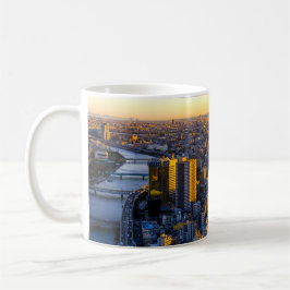 Caneca De Café Golden City Horizon