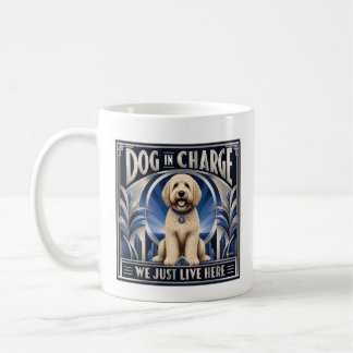 Caneca de Café Golden Doodle Manda na Casa - Canec