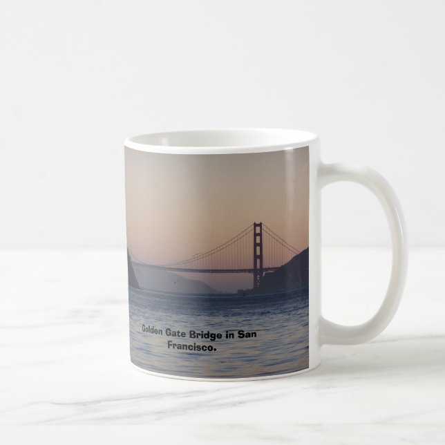 Caneca De Café Golden gate bridge (Direita)