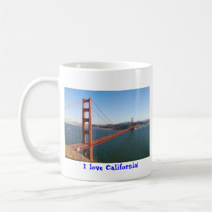 Caneca De Café Golden gate bridge em San Francisco