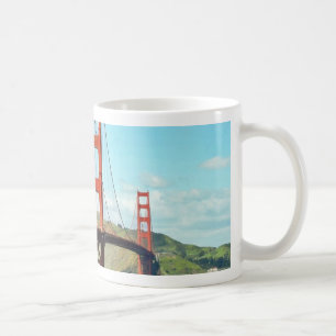 Caneca De Café Golden gate bridge em San Francisco
