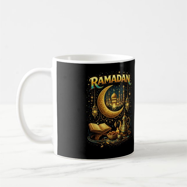 Caneca De Café Golden Nights of Ramadan (Esquerda)