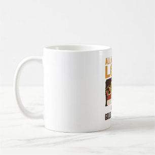 Caneca De Café Golden Retriever Tudo o que Você Precisa é Amor Vi