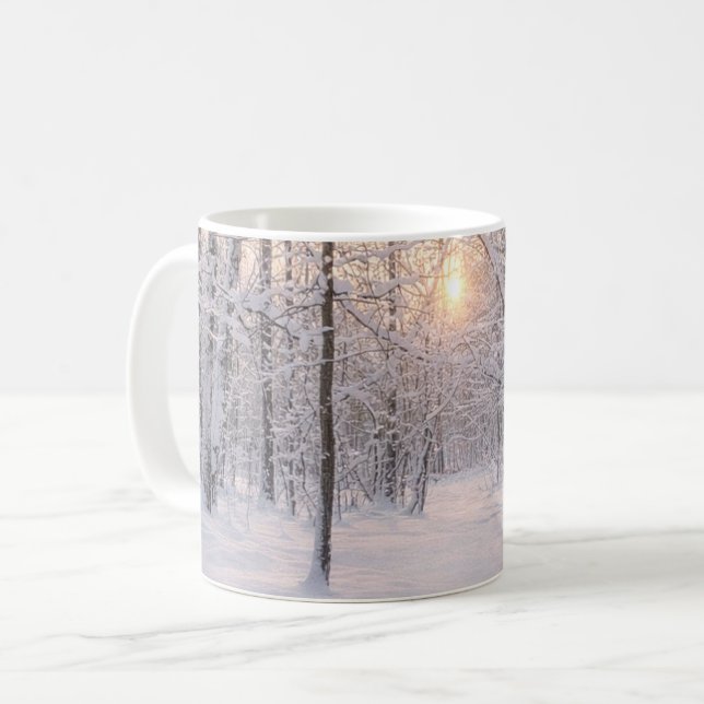 Caneca De Café Golden_winter_light (Frente Esquerda)