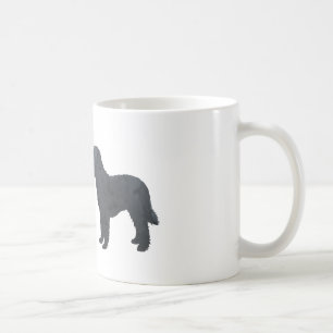 Caneca De Café Goldendoodle Preto / Trabalho de arte Labradoodle