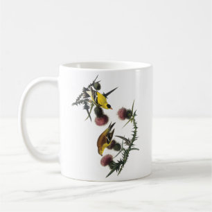 Caneca De Café Goldfinch do americano de Audubon