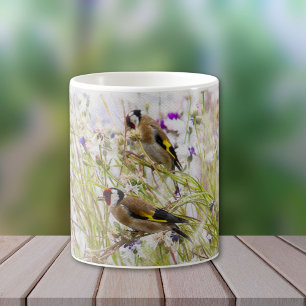 Caneca De Café Goldfinches