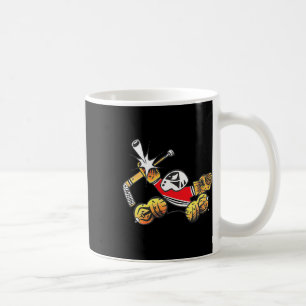 Caneca De Café Goleiro de Desenho Animado de Hóquei Pequenos Salv