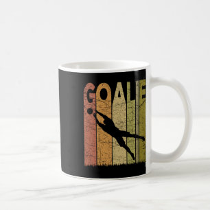 Caneca De Café Goleiro de Futebol Goleiro de Futebol Vintage Retr