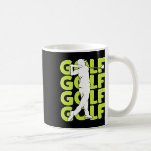 Caneca De Café Golf Club Golfing Golfer Kids Homens 1