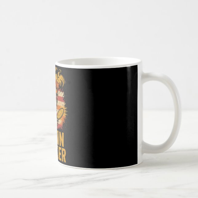 Caneca De Café Golf de Disco Fumante em Cadeia _1  (Direita)