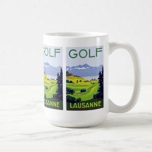 Caneca De Café Golf ~ Lausanne