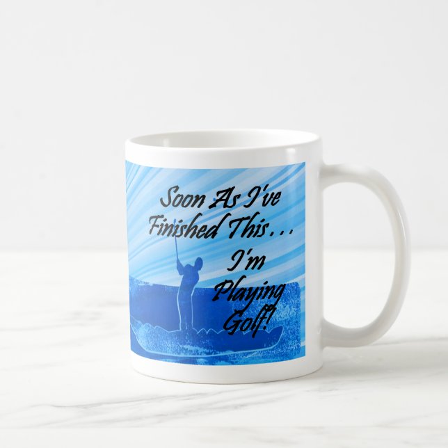 Caneca De Café Golf Mug (Direita)