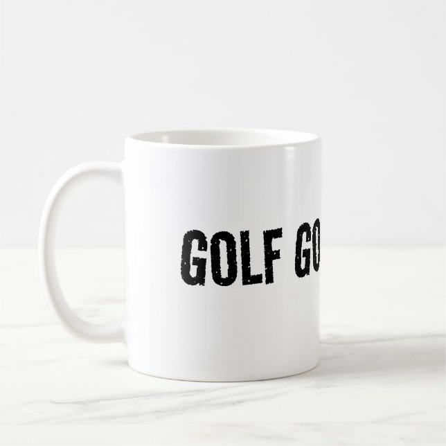 Caneca De Café Golf Mug Engraçado (Esquerda)