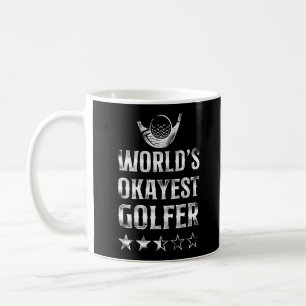Caneca De Café Golf World'S Okayest Golfer