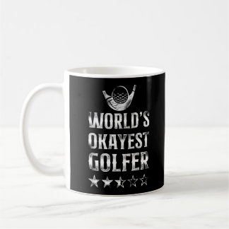 Caneca De Café Golf World'S Okayest Golfer