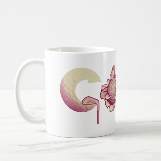 Caneca De Café Golfe (Esquerda)