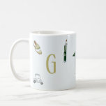 Caneca De Café Golfe<br><div class="desc">Celebre seu amor pelo jogo com nossa na moda Golf Coffee Mug. Perfeito para os entusiastas do golfe, esta caneca maravilhosamente desenhada apresenta ilustrações encantadoras e temerárias de golfe, capturando o espírito e a elegância do esporte. Feito de cerâmica de alta qualidade, nossa caneca é durável e funcional, garantindo que...</div>
