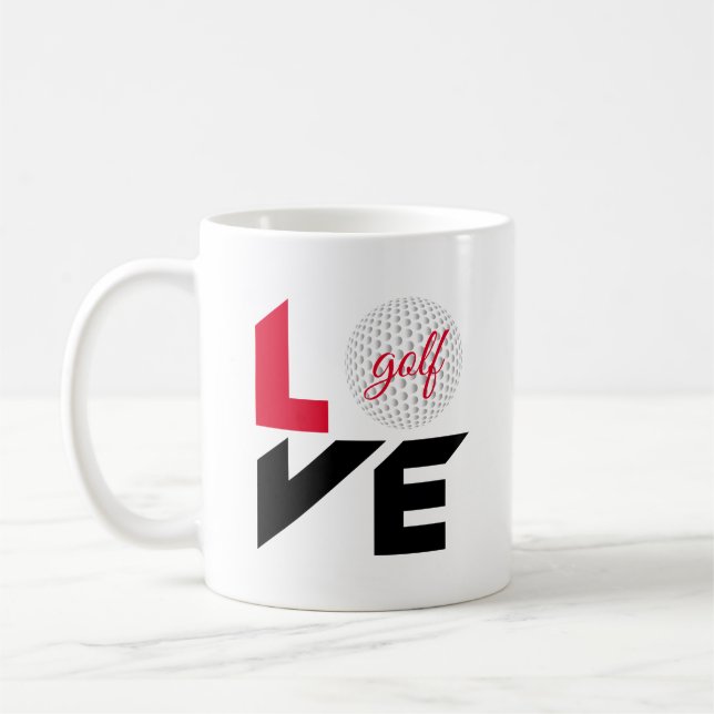 Caneca De Café Golfe de amor (Esquerda)