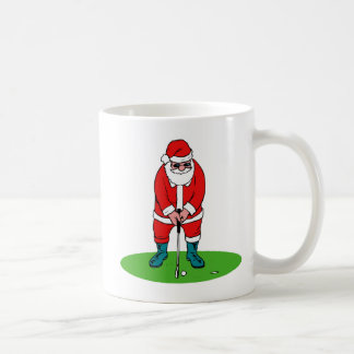 Caneca De Café Golfe dos jogos do papai noel
