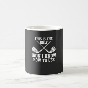 Caneca De Café Golfe - Este é o Único Ferro