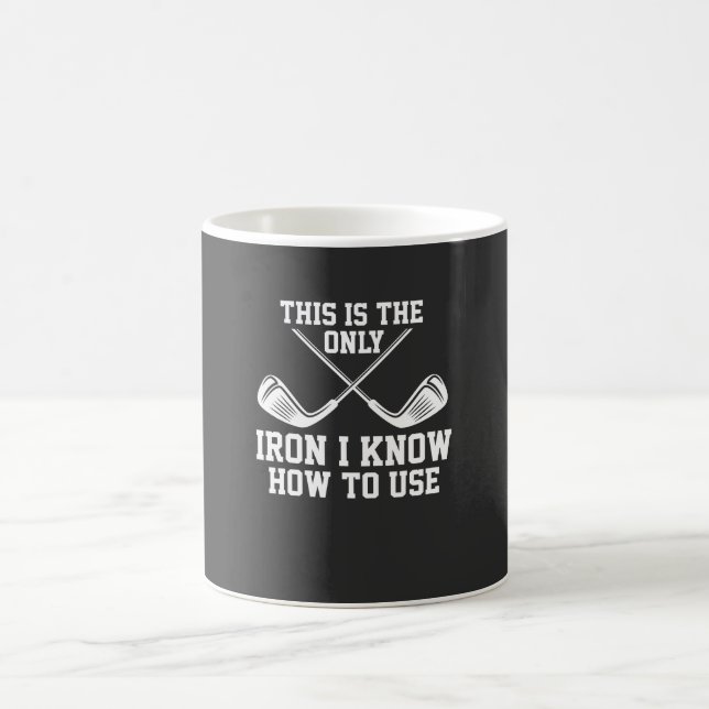 Caneca De Café Golfe - Este é o Único Ferro (Centro)