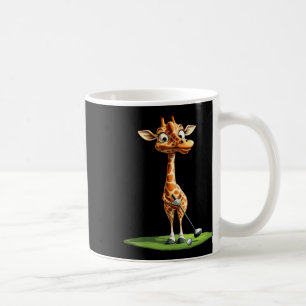 Caneca De Café Golfe Girafa