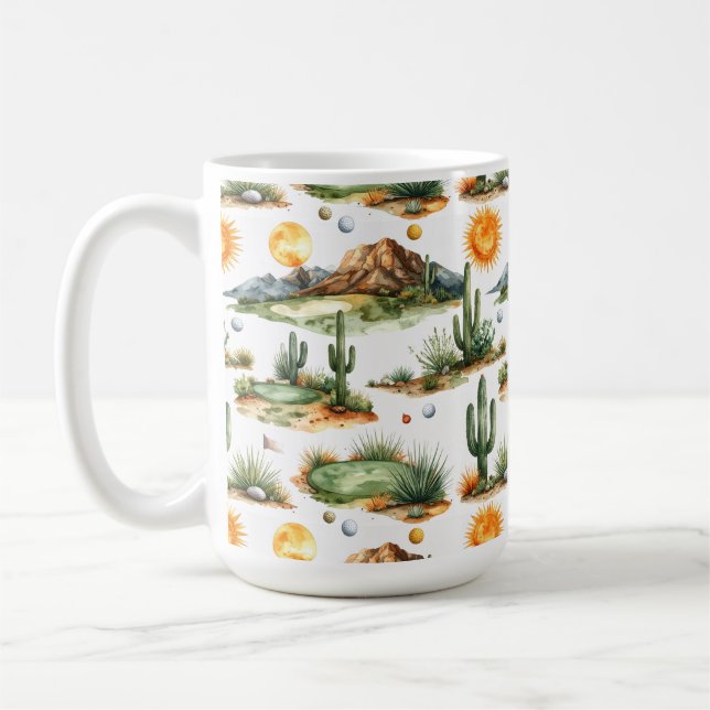 Caneca De Café Golfe no Arizona (Esquerda)