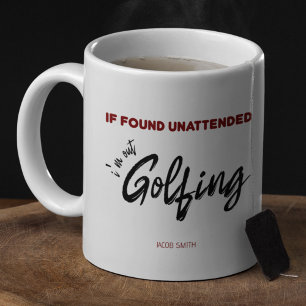 Caneca De Café Golfer Golf Gift