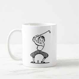 Caneca De Café Golfer Mug