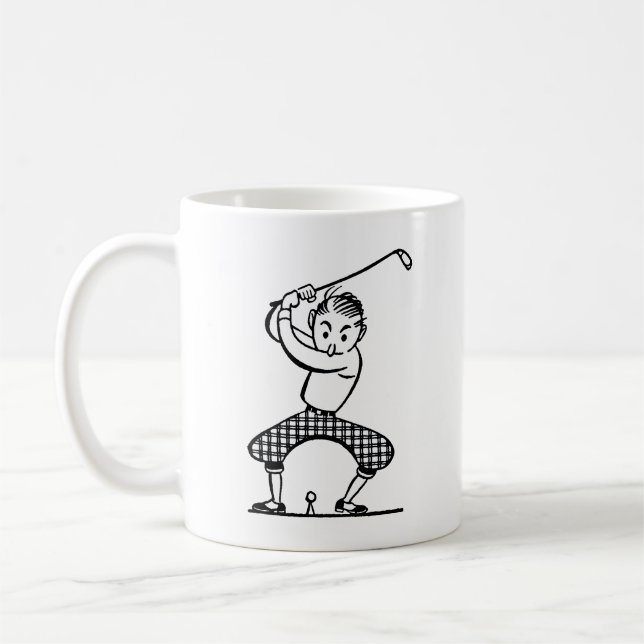 Caneca De Café Golfer Mug (Esquerda)