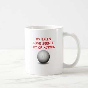 Caneca De Café golfing