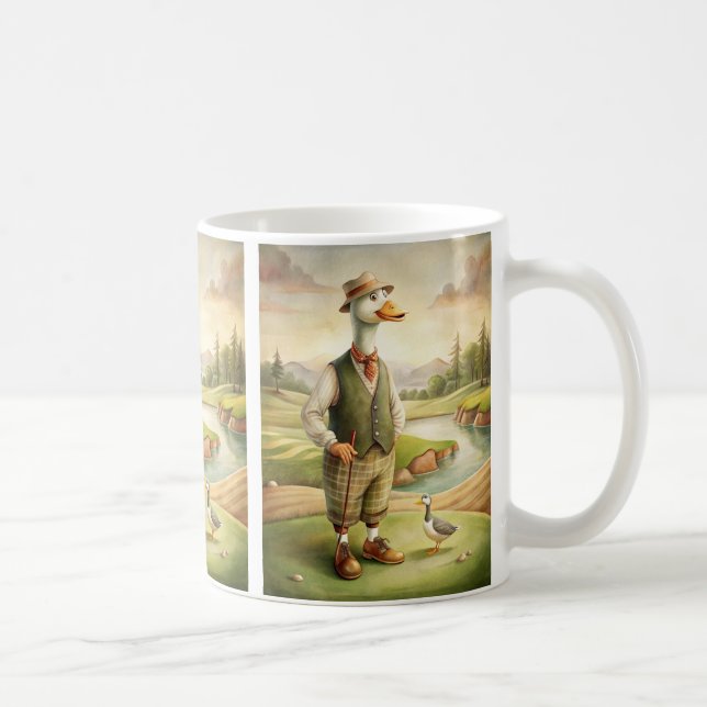 Caneca De Café Golfing Animal Coffee Mug (Direita)