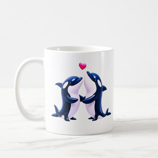 Caneca De Café Golfinho (Esquerda)