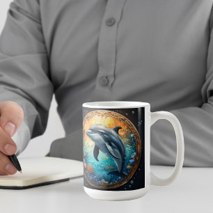 Caneca De Café Golfinho Brincalhão