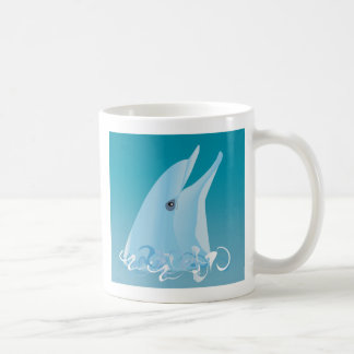 Caneca De Café Golfinho Feliz