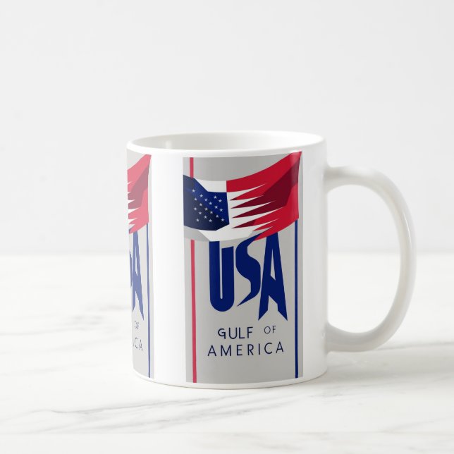 Caneca De Café golfo da américa (Direita)