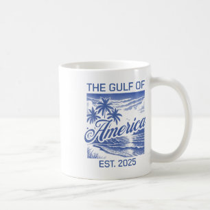 Caneca De Café Golfo Da América Dos Eua No Leste De 2025 Bandeira