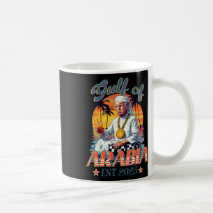 Caneca De Café Golfo Da Arábia Oriental 2025, Funny Trump Vintage