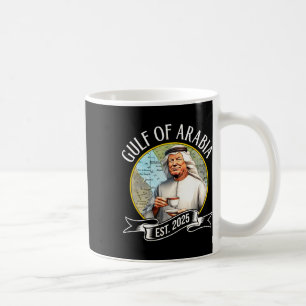 Caneca De Café Golfo Da Arábia Oriental 2025, Funny Trump Vintage
