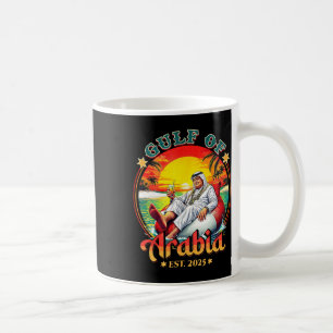 Caneca De Café Golfo Da Arábia Oriental 2025, Funny Trump Vintage