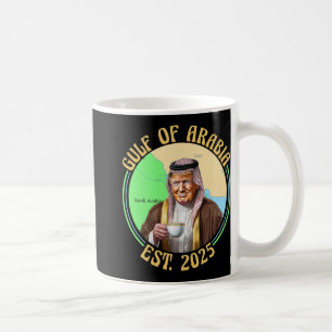 Caneca De Café Golfo Da Arábia Oriental 2025, Funny Trump Vintage