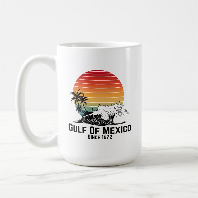 Caneca De Café Golfo do México (Esquerda)