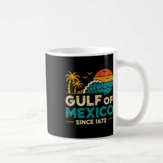 Caneca De Café Golfo Do México Desde 1672, Retro Vintage T-shirt2
